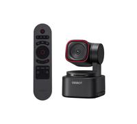 OBSBOT Tiny 3 Lite Webcam Bundle with Remote, AI-Powered Spatial Audio 4K - Compact AI Tracking PTZ Camera with 1/2" Sensor, Tri-Mic, Voice Control, 120FPS, HDR, Webcam for PC, Mac, Laptop, Streaming