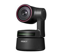 OBSBOT Tiny PTZ Webcam 4k, AI-Powered Framing & Autofocus, Conference Webcam with Dual Omni-Directional Microphones, Auto Tracking with 2 Axis Gimbal, HDR, 60 FPS, Low-Light Correction, Streaming