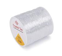 OBSEDE 0.5mm Elastic Cord Beading Threads Stretch String Fibre Crafting Cords for Jewelry Making Round