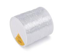 OBSEDE 0.5mm Elastic Cord Beading Threads Stretch String Fibre Crafting Cords for Jewelry Making Round