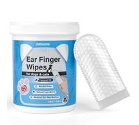 OBSEDE Ear Finger Wipes for Dogs 60 Disposable Wipes