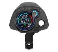 Observability LED Motorbike Tachometer Coal Measure with Live Data for City Commuting and Long Excursions Display with Oil Stage Observe