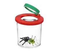Observation Box - Live Caterpillars Butterfly Cage Observation Box,Magnifying Viewer Spider Collector Cup Microscope Magnifying Loupe For Kids