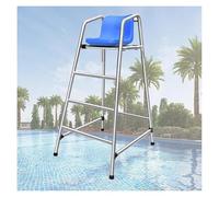 Observation Chair with Umbrella Hole and Hook for Poolside Safety and Monitoring