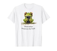 Observation Preserves The Truth Frog Observer T-Shirt