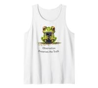 Observation Preserves The Truth Frog Observer Tank Top