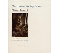 Observations sur la peinture