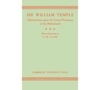 Observations upon the United Provinces of the Netherlands