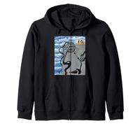 Observer Famous Surreal Double Slit Experiment LaRue Art Zip Hoodie