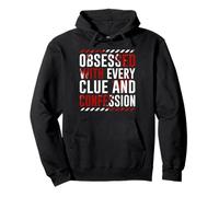 Obsessed With Every Clue And Confession True Crime Pullover Hoodie