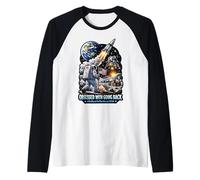 Obsessed with Going Back to the Moon 2028 Raglan Baseball Tee