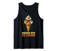 Obsessed with Ice Cream Cone Delight Tank Top