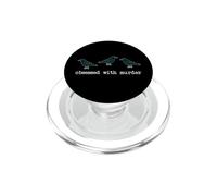 Obsessed With Murder Group of Crows Ravens PopSockets PopGrip for MagSafe