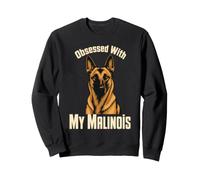 Obsessed With My Malinois Belgian Shepherd Dog Sweatshirt