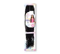Obsession 2X Hawaiian Nu Locs Crochet Braid Hair, 24 Inch (2) | Pre-Loop Latch & Hook, Curly Ends, Multiple Colours Available, Synthetic Braiding Hair, Faux Locs Style