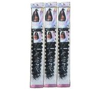 Obsession Deep Twist Bulk 26'' / Crochet Hair Braids/Colour - 1 / Pack of 3