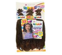 Obsession Kiddies Pre-Fluffed Poppin' Twist 12", Bulk, Crochet & Latch Hook, T30, Feather Light, Flame Retardant