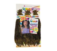 Obsession Kiddies Pre-Fluffed Poppin' Twist Bulk, 12 Inch, Crochet & Latch Hook, Feather Light, Flame Retardant, T27