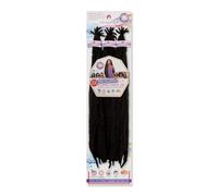 Obsession Pre-Fluffed Poppin Twist Hair Extensions, 71 cm Length, 3X Pack, Pre-Stretched Style, Color 1B / Black