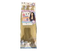 Obsession Pre-Fluffed Water Pop-In Twist Hair, 24 Inch, 3 X Pack, Perfect for Crochet and Locs, Color 613 Platinum Blonde