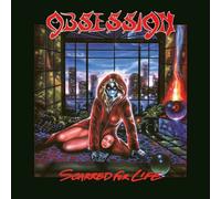 OBSESSION - SCARRED FOR LIFE BLUE VINYL - Vinyl Record - F72z