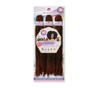 OBSESSION SYNTHETIC CROCHET SOFT BRAID / 3X PRE-FLUFFED/VALUE PACK/POPPIN TWIST 16" COLOR T30