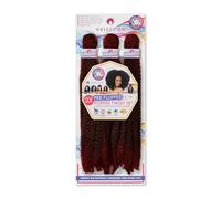 OBSESSION SYNTHETIC CROCHET SOFT BRAID / 3X PRE-FLUFFED/VALUE PACK/POPPIN TWIST 16" COLOR T350