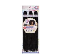 OBSESSION SYNTHETIC CROCHET SOFT BRAID / 3X PRE-FLUFFED/VALUE PACK/POPPIN TWIST 20" (COLOR 1)