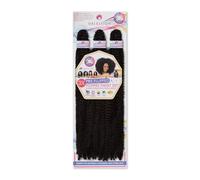 OBSESSION SYNTHETIC CROCHET SOFT BRAID / 3X PRE-FLUFFED/VALUE PACK/POPPIN TWIST 20" (COLOR 2)