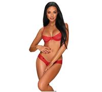 Obsessive Alabastra 2 Piece Lingerie Set