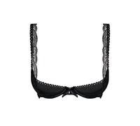 Obsessive Bra with Quarter Cups - Black Miamor Lifting Bra for Women L-XL