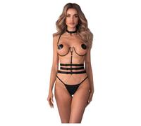 Obsessive - Chain Harness (Black)