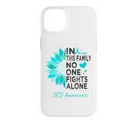 Obsessive Compulsive Disorder (OCD) Awareness sunflower Case for iPhone 14 Plus
