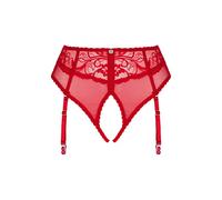 Obsessive Dagmarie Garter Panties Red M/L