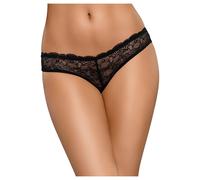 Obsessive Frivolla - Black Lacy Women's Panties - Playfully Chic - L/XL