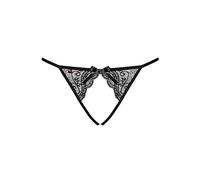 Obsessive Miamor Crotchless Panties Black S/M