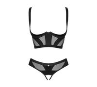 Obsessive Set Chic Amoria Black XL/XXL