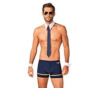 Obsessive Set Pilotman Costume Multicolor S/M