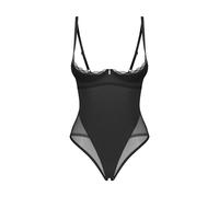 Obsessive Women Stelisa Crotchless Body Black 2XL/3XL
