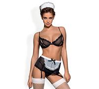 Obsessive Maidme - 6-Piece French Maid Costume Set - L/XL