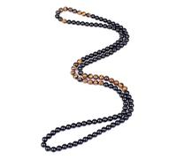 Obsidian Hematite Tiger Eye Beaded Men Natural Onyxs Necklaces Women