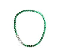 OBSIDIAN malachite pearl necklace - Green One Size