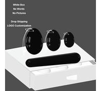 Obsidian Yoni Egg Yoni Wand Set Natural Stone Love Eggs Drilled and Undrilled Egg for Kegel Exercise Feminine Product-Silicone Rope Set-W