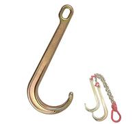 Obstacle car J Type Hanging Chain Single Hook - Chain Tow J Hooks And Grab Hooks, Brake Rope Trolley Rope Hanging Chain For Car Wrecker Recovery, Transport Tow Chain Truck Hook Up Lanyard Breakdown ca