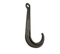 Obstacle Car Trailer Hook - Breakdown Car J Type Hanging Chain Hook Accessories with Brake Cable Trolley Rope Transport Chain for 5T Capacity