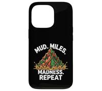 Obstacle Course Racing Mud Miles Madness Repeat Case for iPhone 13 Pro