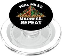 Obstacle Course Racing Mud Miles Madness Repeat PopSockets PopGrip for MagSafe