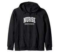 Obstetrics Nurse OB GYN Labor Zip Hoodie