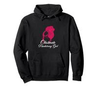 Obstinate Headstrong Girl Messy Bun Jane Austen Readers Pullover Hoodie
