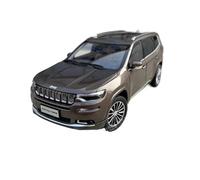 OBTABYBQX Diecast 1:18 For Jeeps Grand Commander SUV Alloy Car Models Scale Luxury Metal Vehicle Model Display Ornaments Keepsake(Brown)